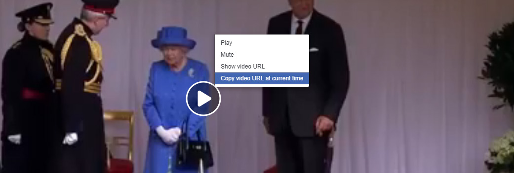 how to copy facebook video URL