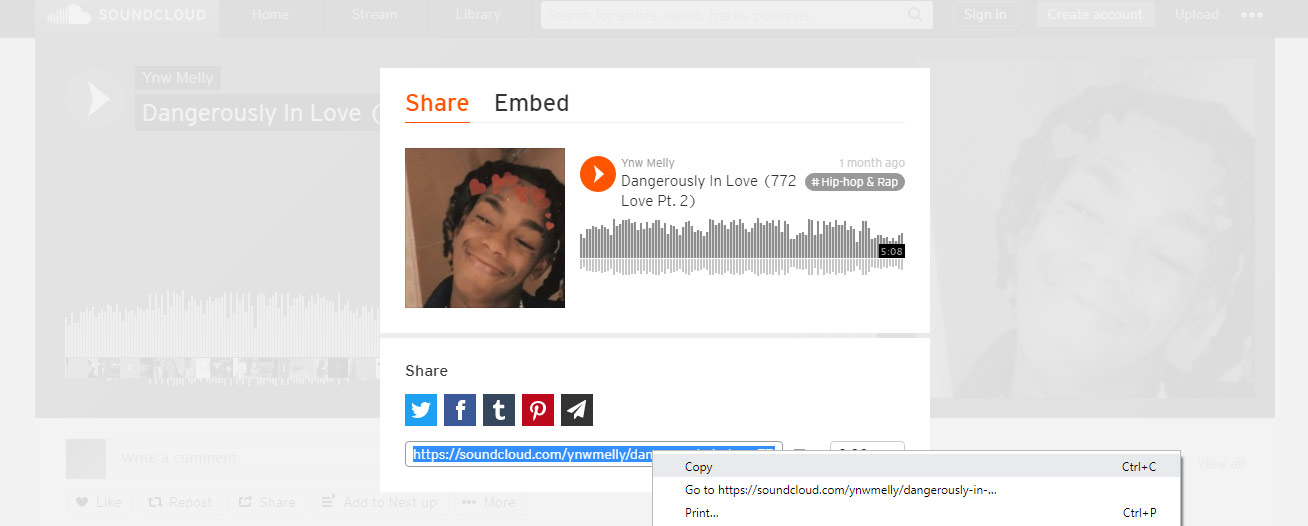 soundcloud link downloader